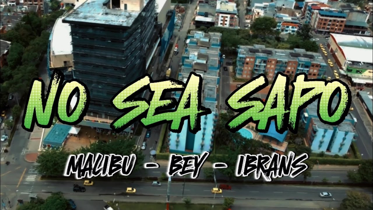 No sea sapo 🐸🚫 (VIDEO OFICIAL) - Bey - Malibu - Ibrans (prodby - Beymusic)