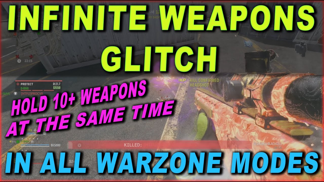 * NEW * Warzone Glitches: hold infinite weapons Glitch for ALL WARZONE MODES ! and zombies
