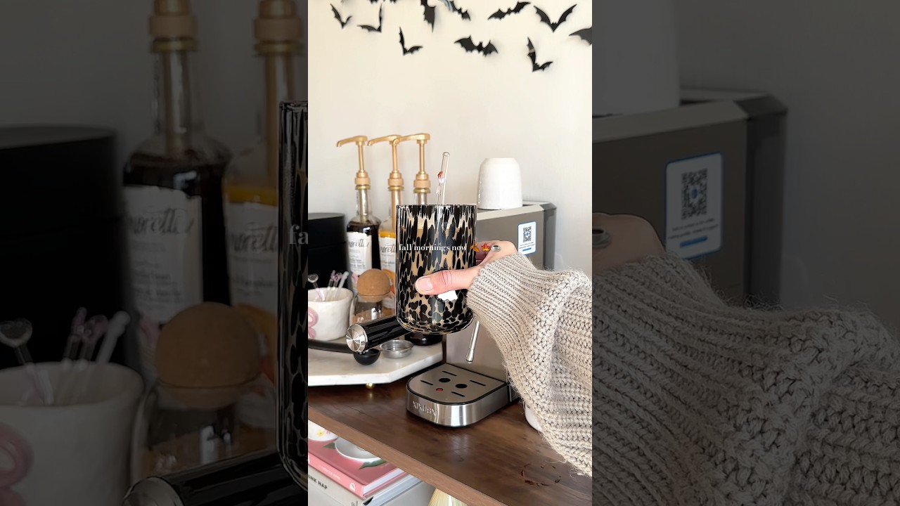 #fallvibes #fallmorning #fallseason #latte #coffeelover #coffeetime #baristalife #morningvlog #home