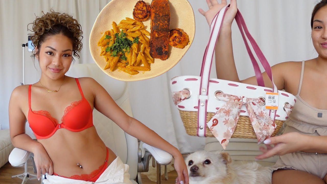 living alone in USA🇺🇸 getting my sh!t together, thrift haul, & creamy cajun pasta