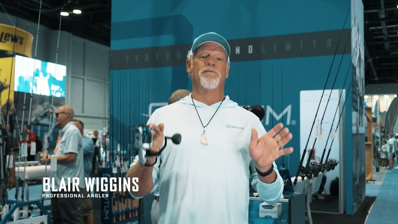 Blair Wiggins shares his experience with the new Quantum Strive reel at ICAST 2024!