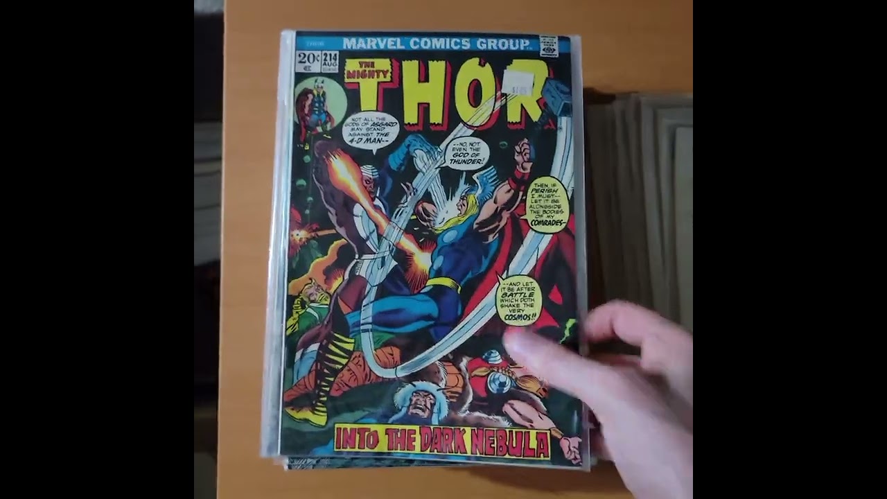 Airforce Collection Video Part 6 ~ Comic Book Haul. THE MIGHTY THOR BOX!