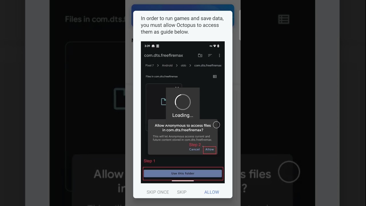 octopus app is not working and ff max is not opening problem #shorts#viral#viralshorts