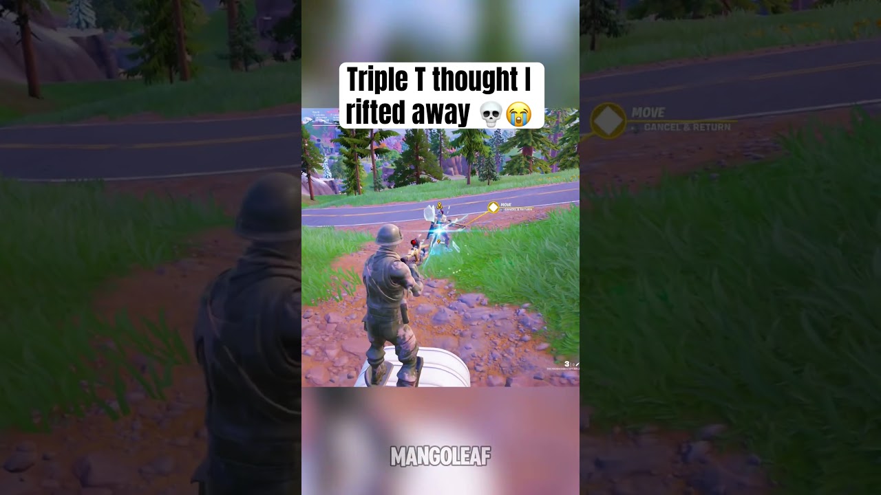 Bro fell for the fake rift trick 💀😭 #fortnite #fortniteshorts #gaming
