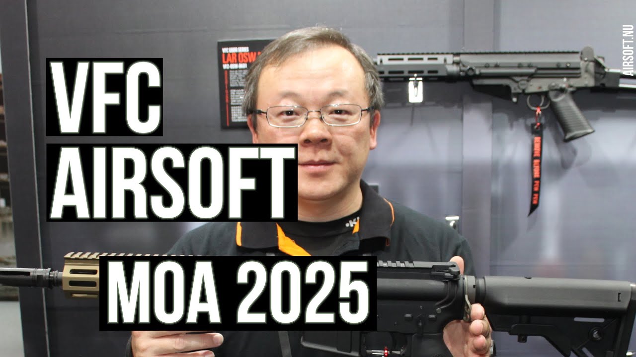 MOA 2025: Все страйкбольные релизы VFC 2026 года!