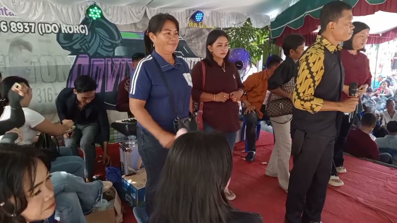 BUJANG NGALAPA { Teteng Dayu } Wedding Party WENTI & MANDA desa Tw Rangas Katingan