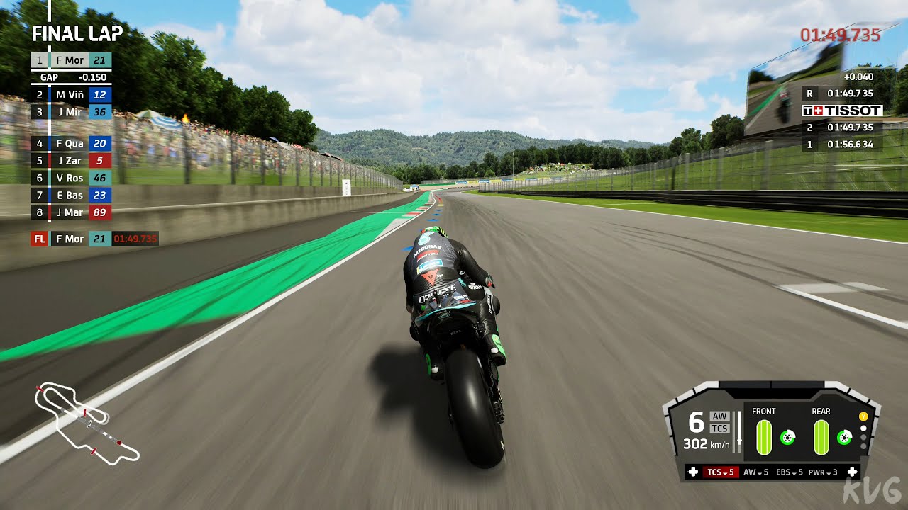 MotoGP 21 - Franco Morbidelli Gameplay (PC UHD) [4K60FPS]