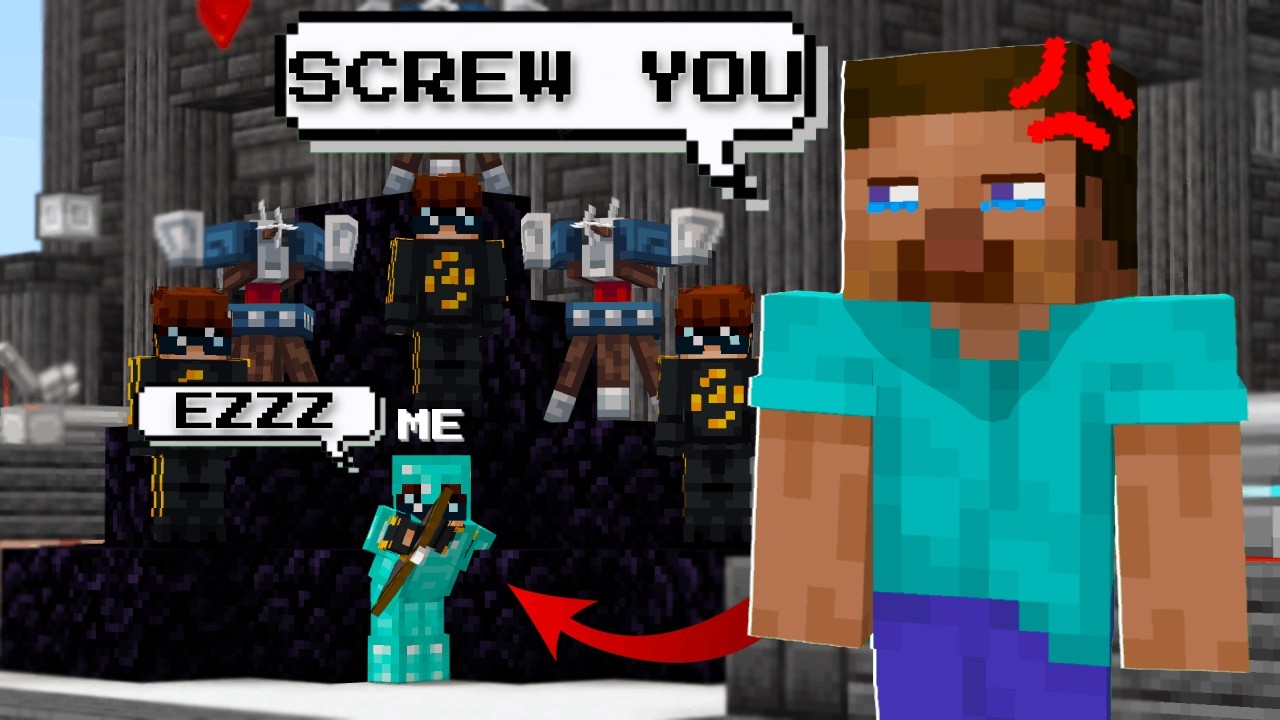 Making Kids RAGE In Bedwars