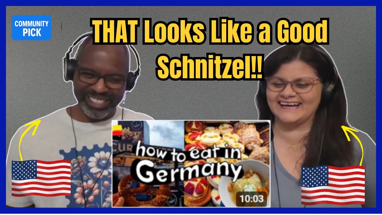 Americans React to What Food You Will Find in Any German City!