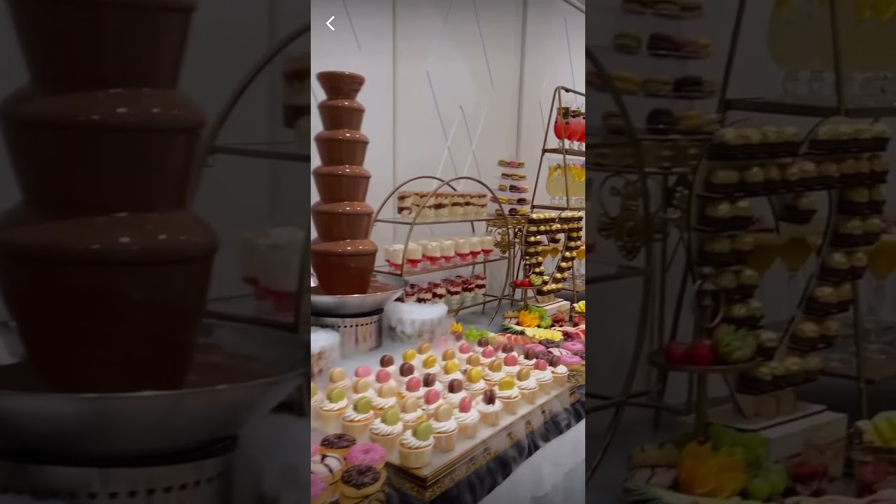 Party dessert table ideas#youtube #youtube shorts#Faria ahmed👧😀