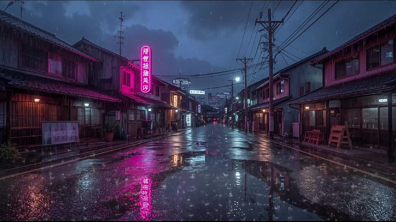 Midnight Rain Lofi 🌧️ Chill Beats for Relax, Study & Late Night Focus #87