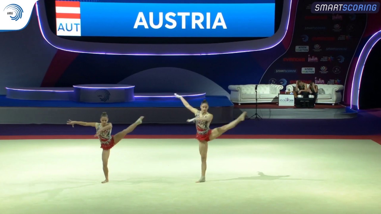 Eva GASSER & Franziska SEINER (AUT) - 2019 Acro Europeans, dynamic final