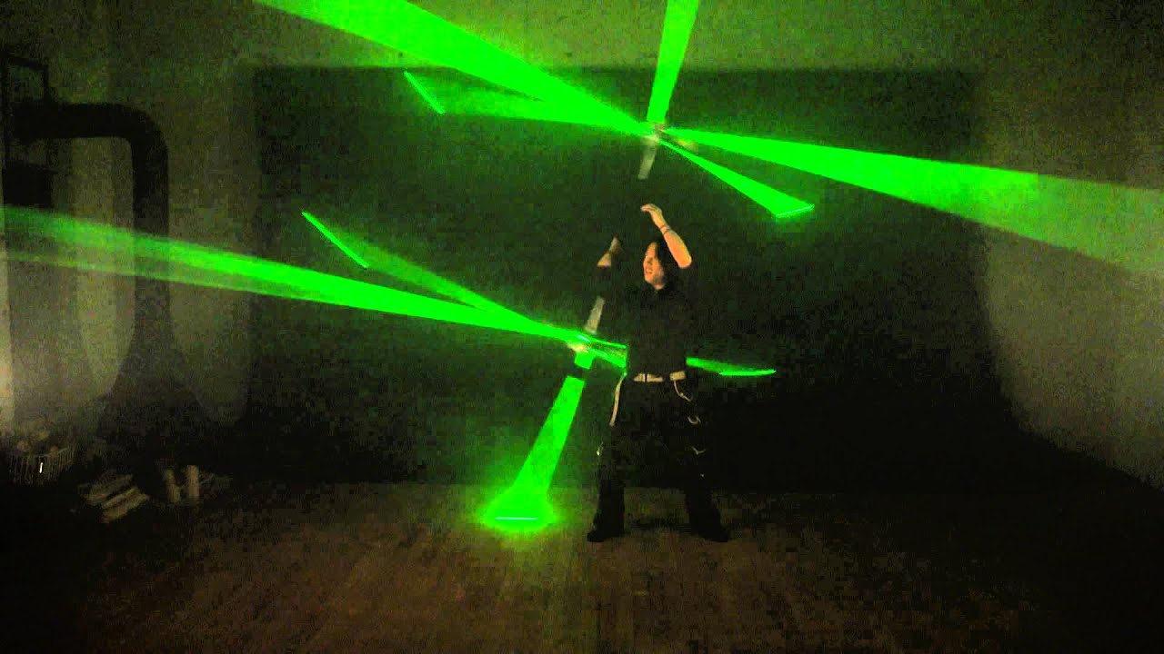 【雷光炎舞かぐづち】 Laser DragonStaff 【Fire & Light Performance KAGUZUCHI】
