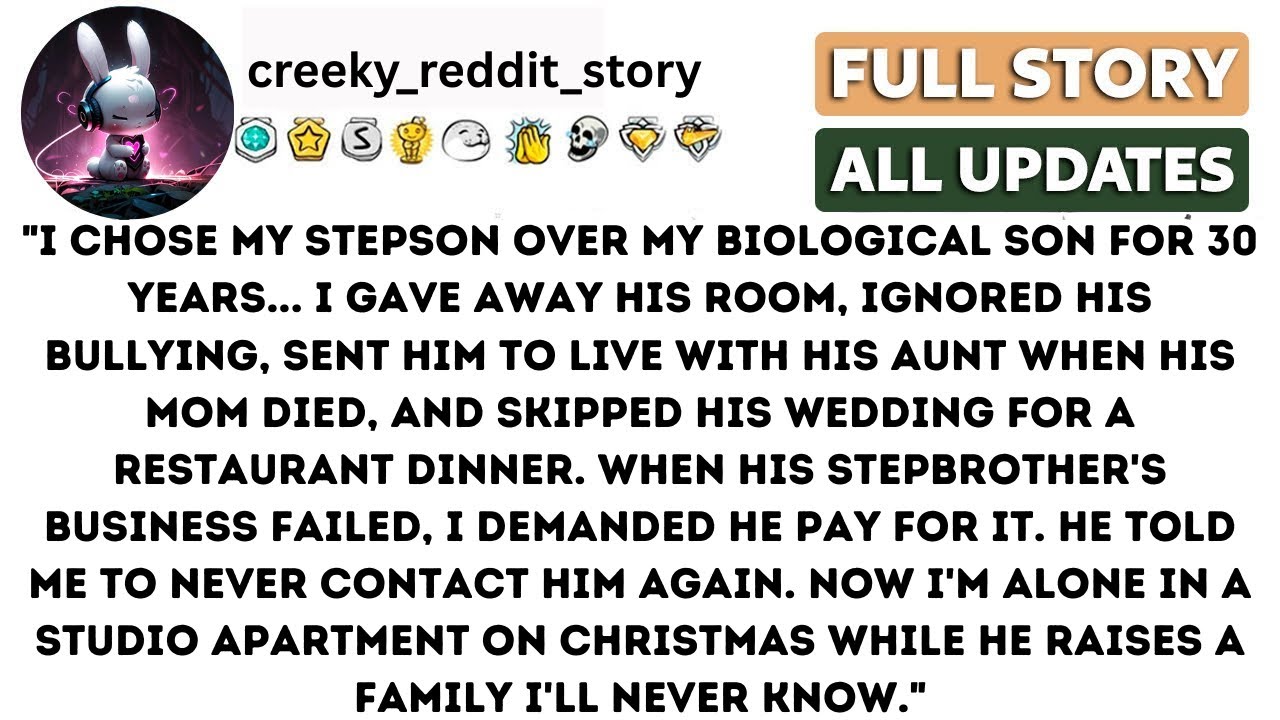 I Chose My Stepson Over My Biological Son for 30 years.. i gave away..