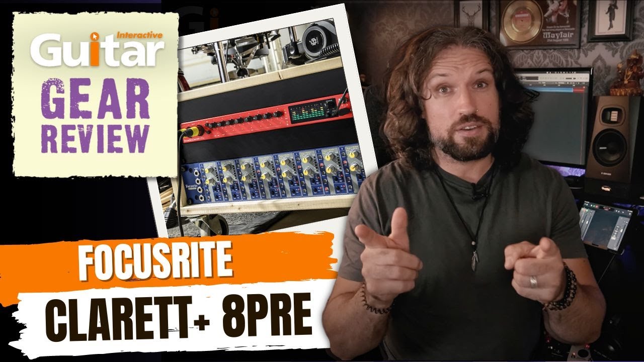 Focusrite Clarett+ 8PRE Audio Interface | Review | Guitar Interactive