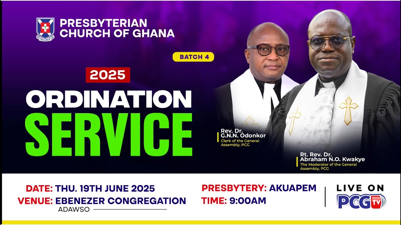 ORDINATION SERVICE || EBENEZER CONGREGATION  || ADAWSO