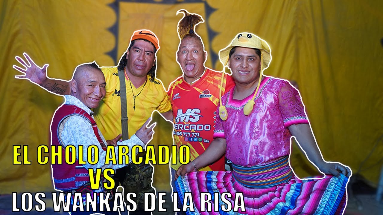 EL CHOLITO ARCADIO DA CATEDRA DE HUMOR EN LIMA😱🔥 LOS HUANACOS DE LA RISA 2024 #comicosambulantes