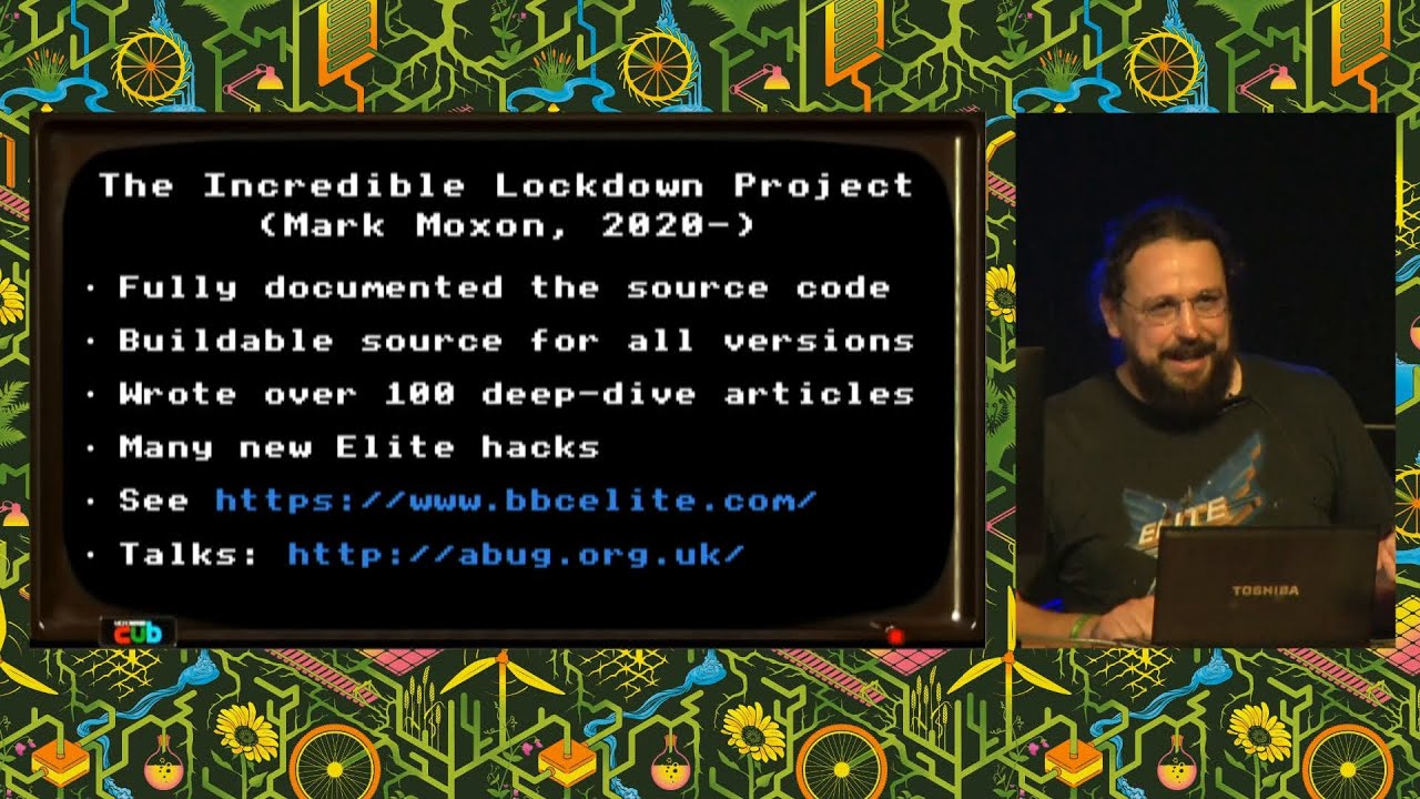 Exploring and extending the Elite game engine for the BBC Micro - EMF2024