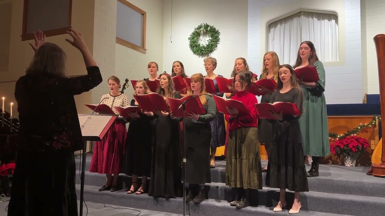 Pat a Pan Light of the Nations 2025 Christmas Concert Women's Chorus