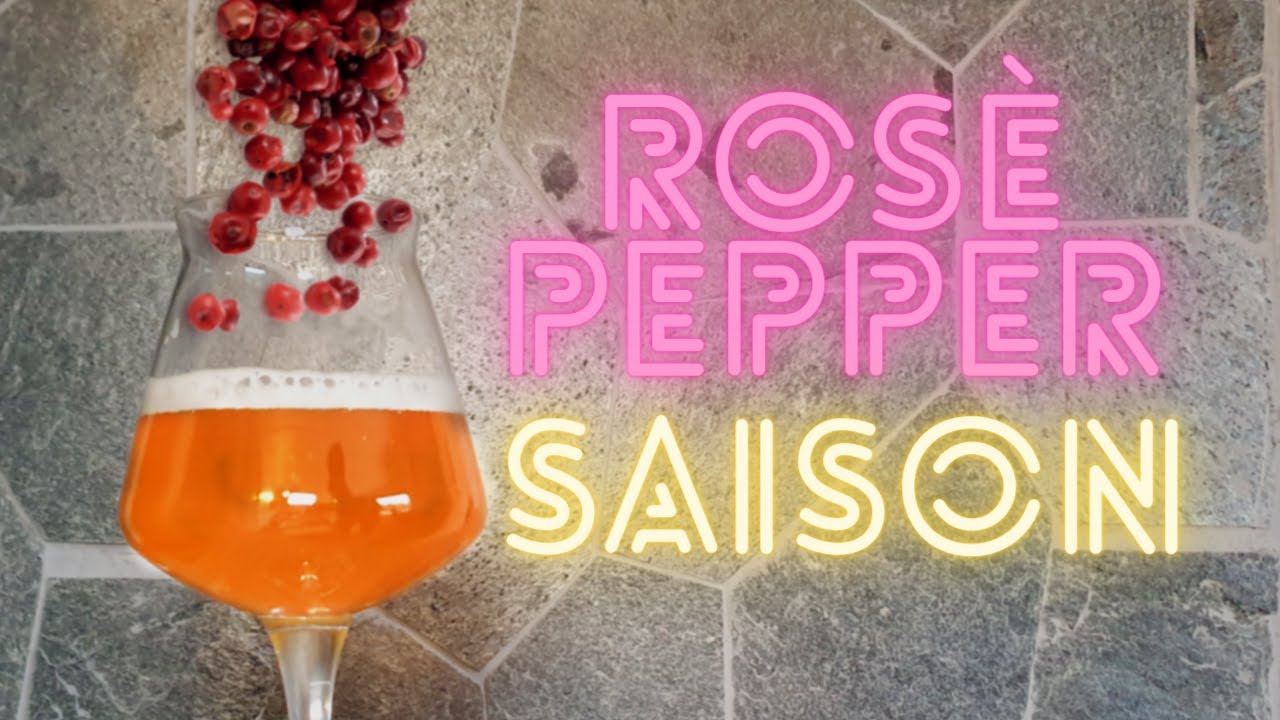 Hvordan brygge en pepper saison | Bryggeserien | #hjemmebrygging