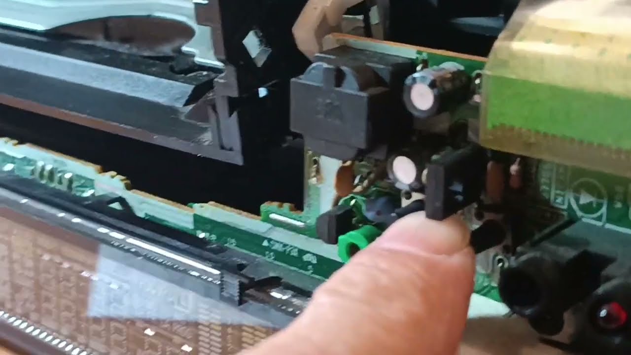 Panasonic NV-HD100EE ремонт дисплея.