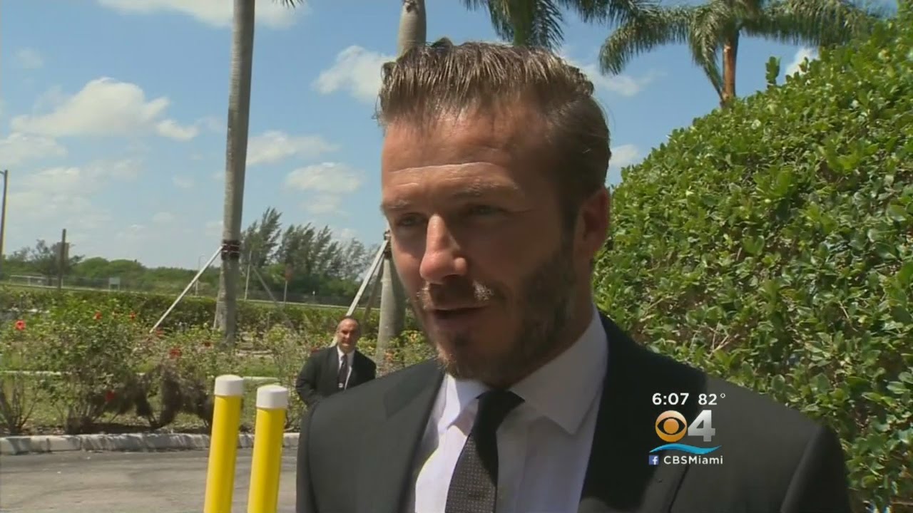 Beckham Tells Miami Mayor That New Stadium Can Be 'World-Class'