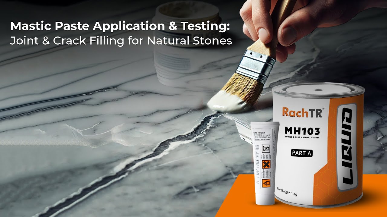 Mastic Paste Application & Testing: Joint & Crack Filling for Natural Stones