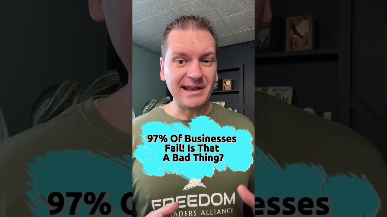 97% of Home Businesses Fail - But Is That A Bad Thing? 