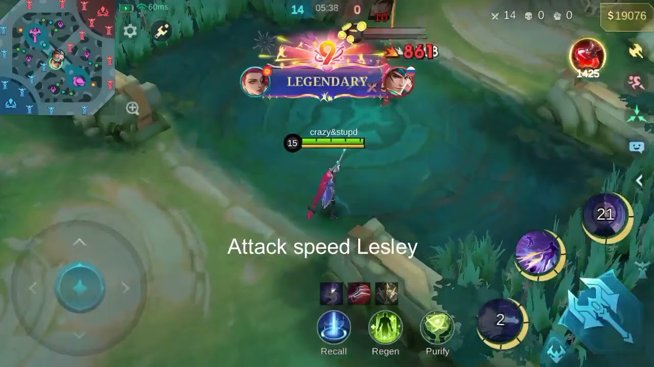 Lesley Attack Speed vs Burst Dmg