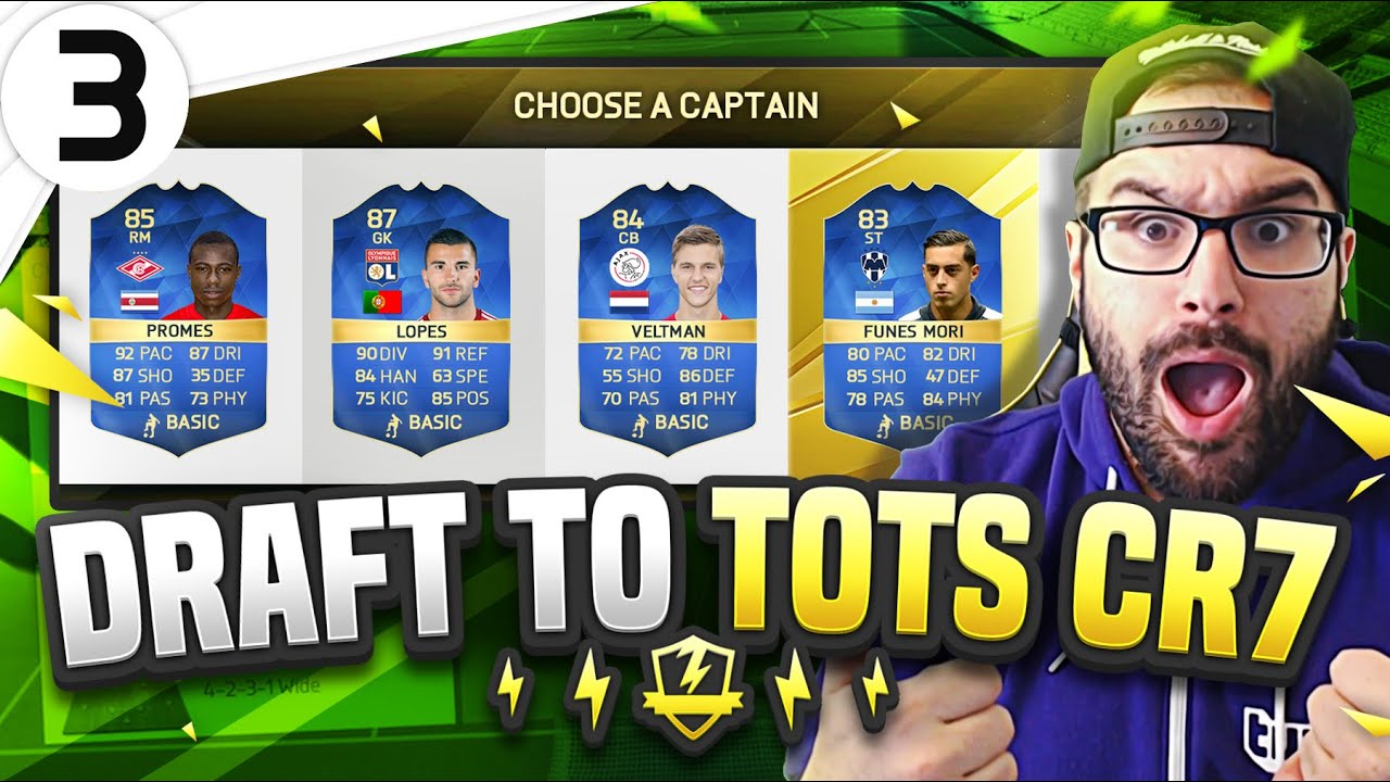 SICK DRAFT REWARDS! FUT Draft To TOTS Cristiano Ronaldo - Fifa 16 Ultimate Team #03