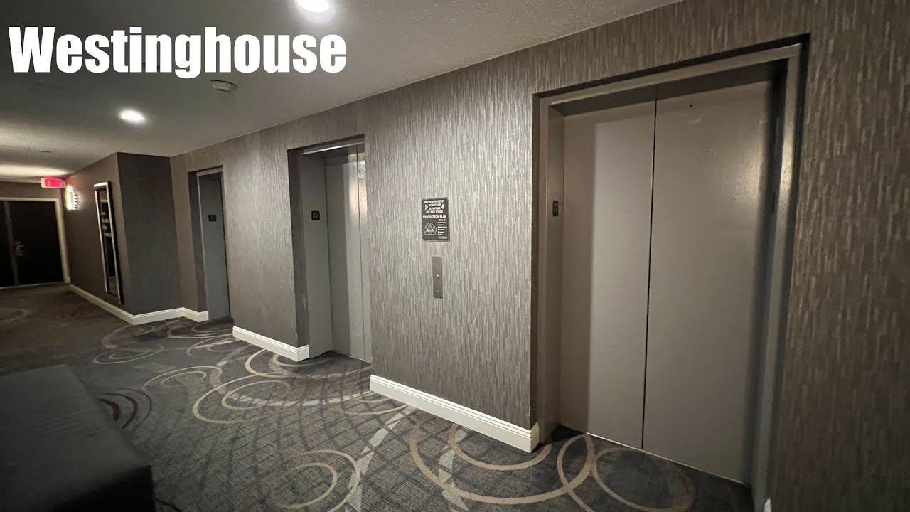 Westinghouse Traction Elevators at the Hilton Ballpark West in St. Louis, MO