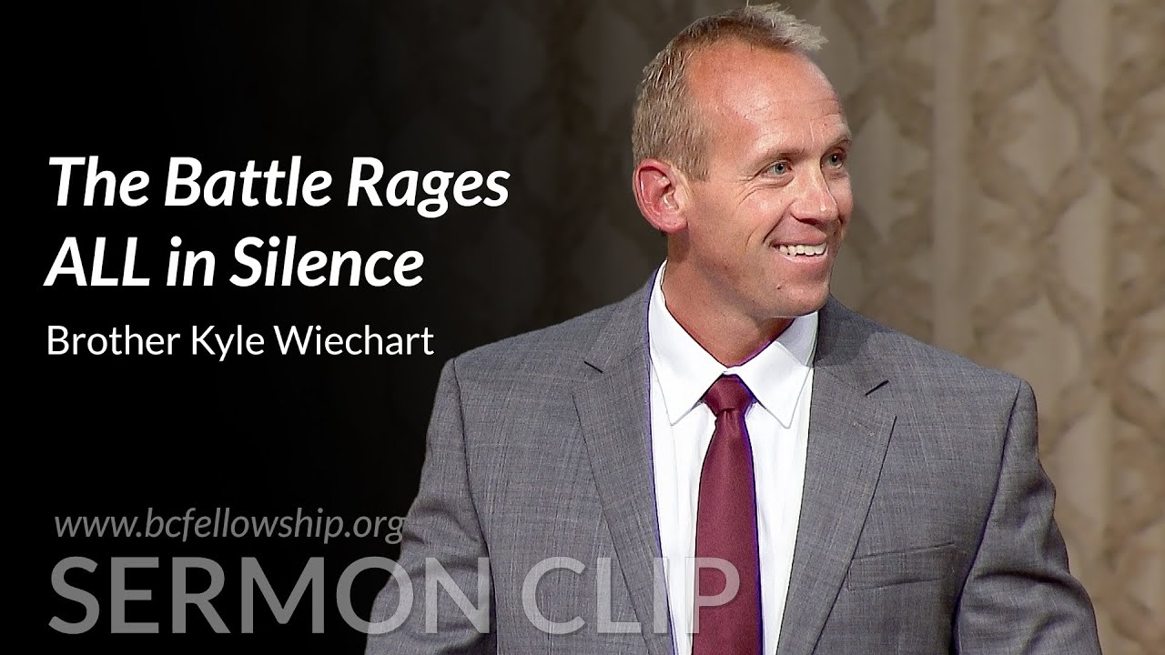 Sermon Clip: 240925 - Kyle Wiechart: The Battle Rages ALL in Silence