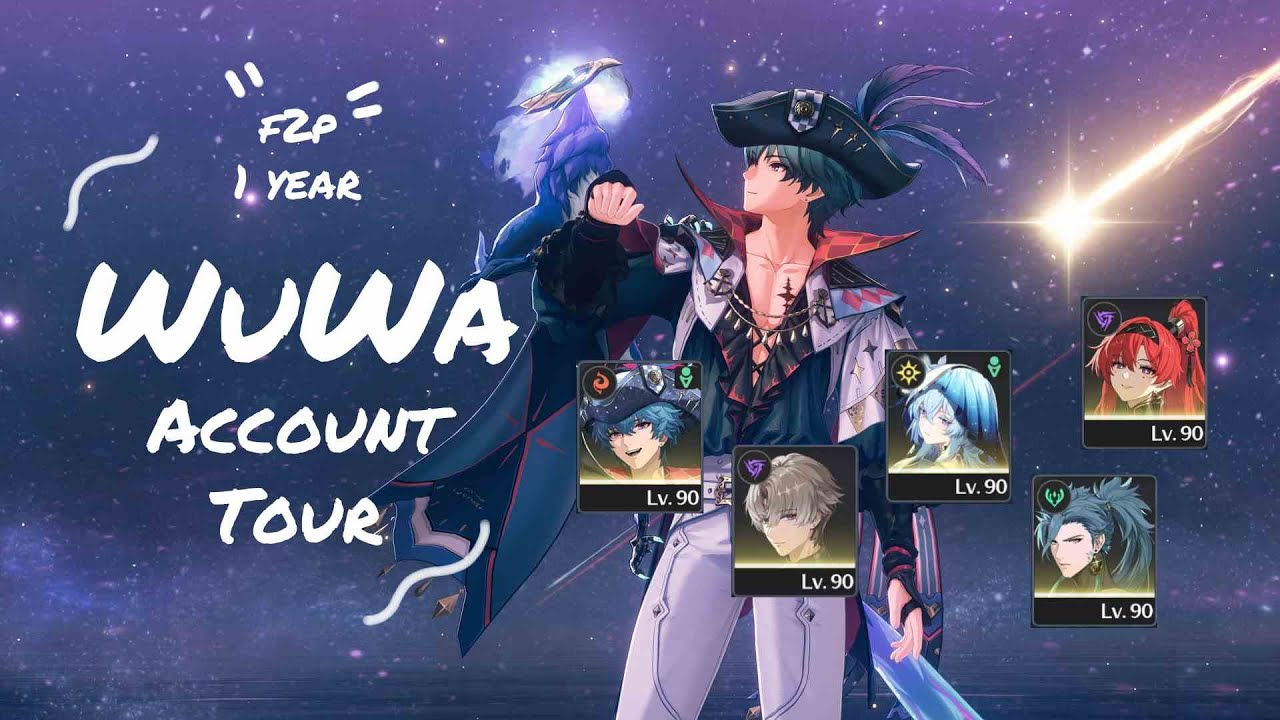 ✨ 1 year f2p | Wuthering Waves account tour ✨