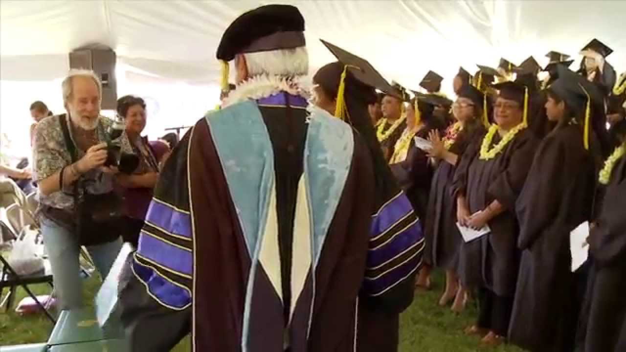 Rare Molokai graduation