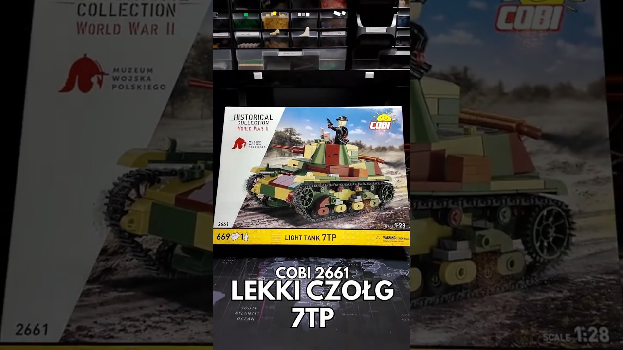 Polski #czołg 7TP od COBI w TURBOrecenzji!