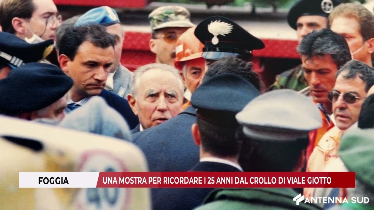 9 NOVEMBRE 2024 - FOGGIA, UNA MOSTRA PER RICORDARE I 25 ANNI DAL CROLLO DI VIALE GIOTTO