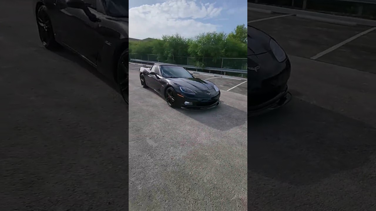 Crazy Venom lookin C6 Z51 Package Convertible