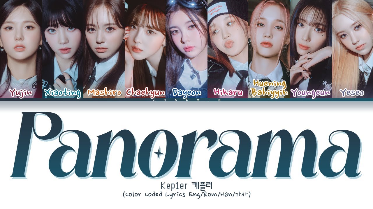 [AI COVER] Kep1er 케플러 - Panorama (Color Coded Lyrics Eng/Rom/Han/가사)