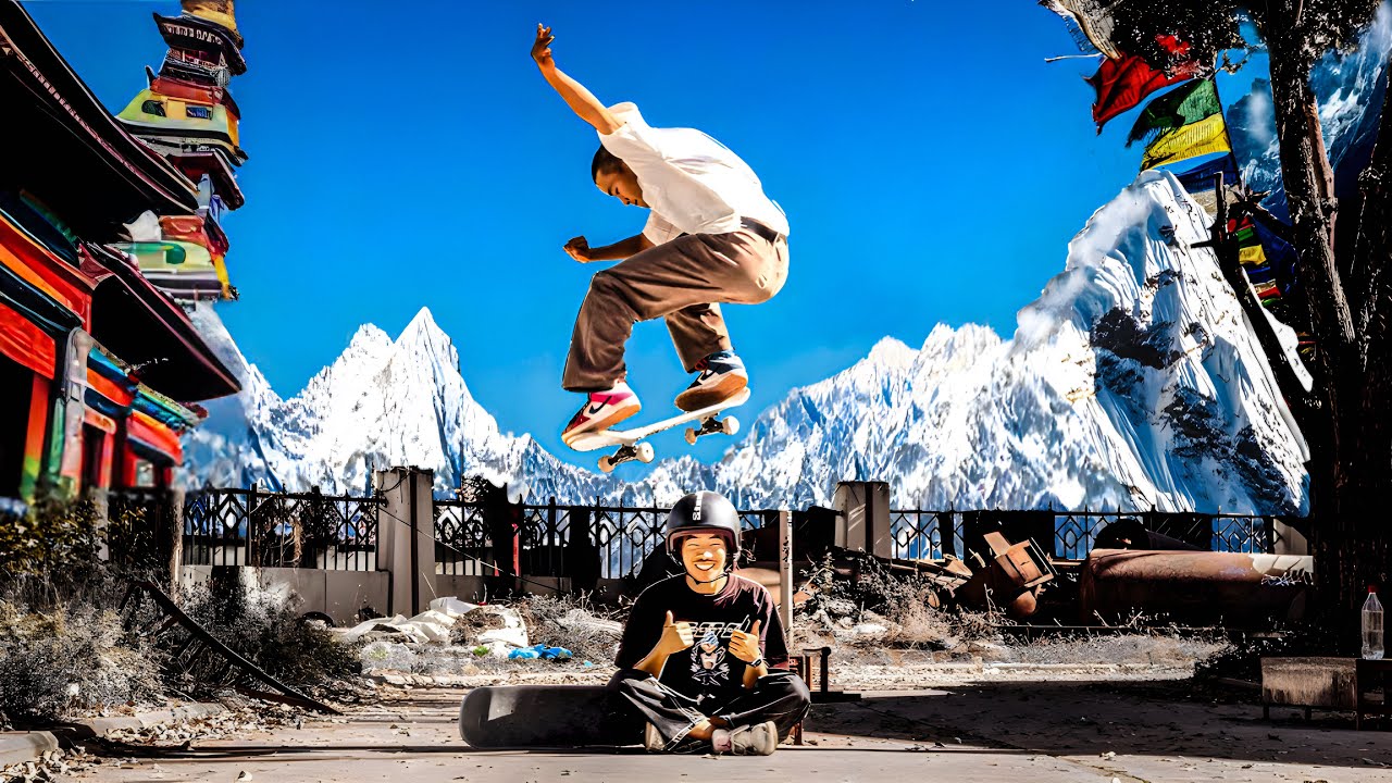 These Nepali Skate Brothers Are Amazing 🇳🇵