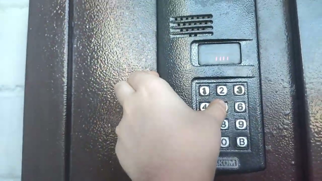 Открытие домофонов