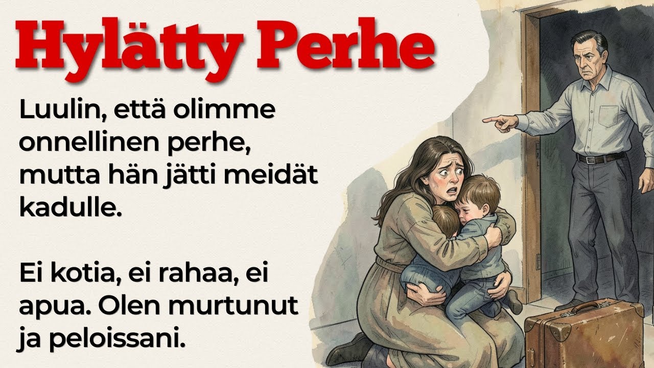 Hyl&auml;tty perhe | Learn Finnish with Stories | Finnish Stories