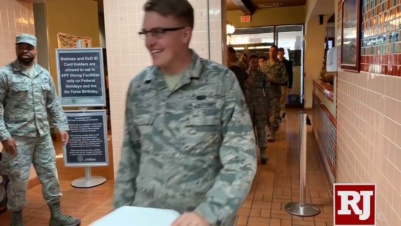 Nellis Air Force Base keeps airmen fed