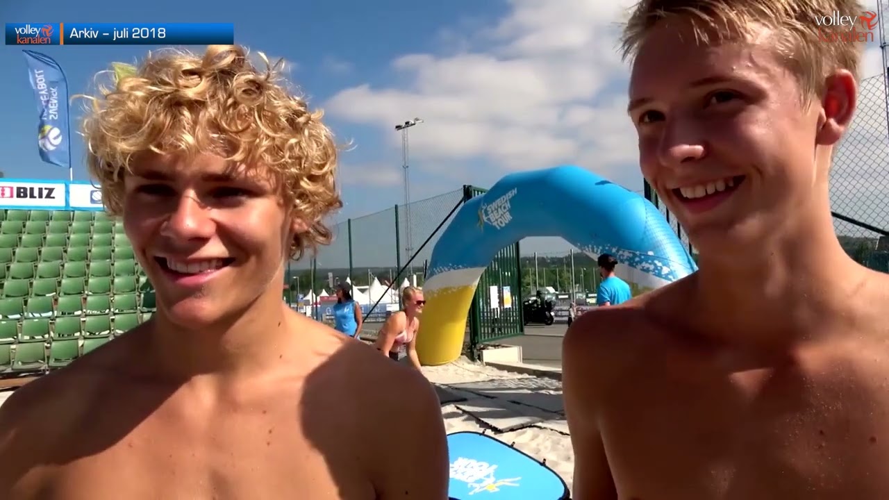David Åhman och Jonatan Hellvig, första tv-intervjun någonsin (?) 2018