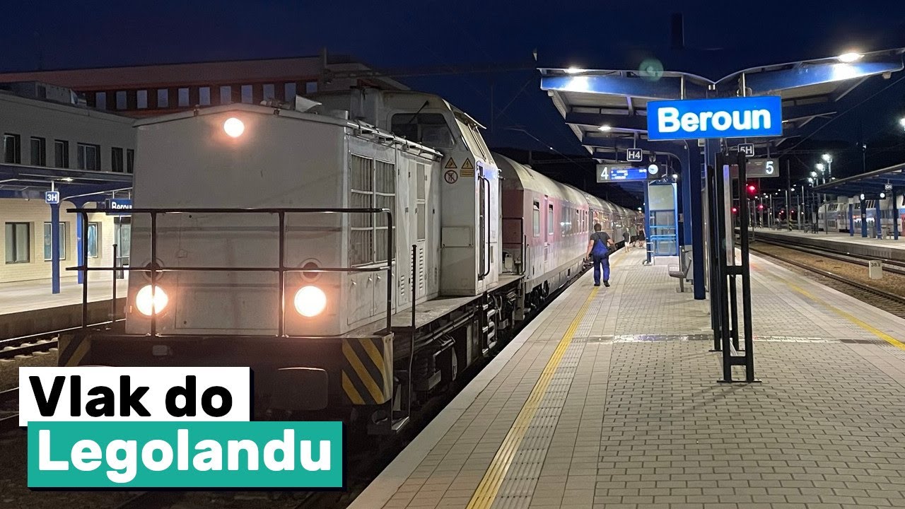 Vlak do Legolandu / noční vlaky Beroun