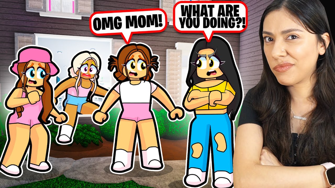 MY TEEN DAUGHTER SNUCK OUT Of The HOUSE at 3AM! (Roblox)