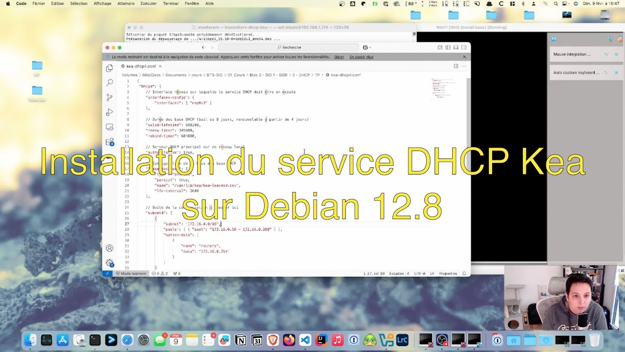 🖥️ Installer un serveur DHCP Kea Debian 12 8