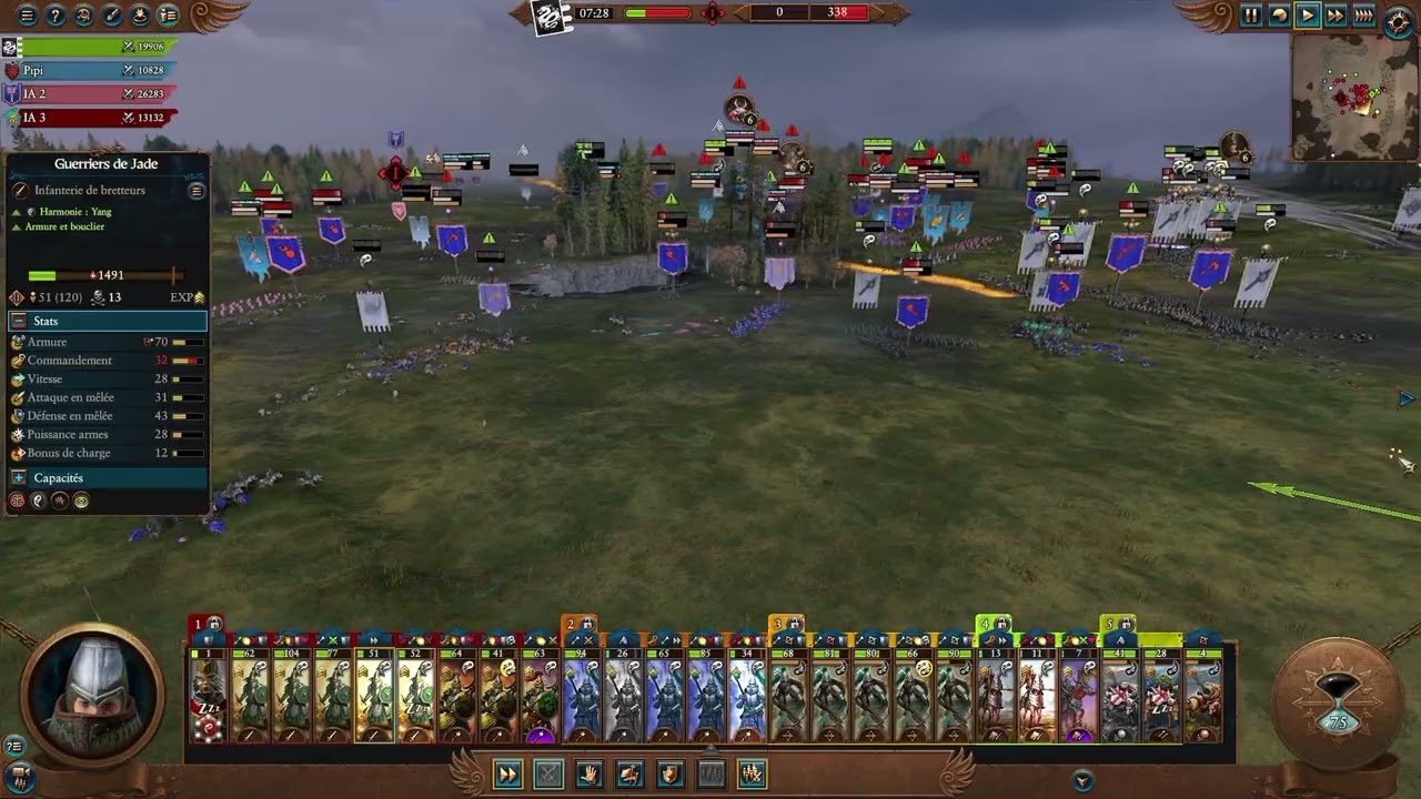Ce genre de batailles qui font baver.. 🤯 (Total war: Warhammer 3)