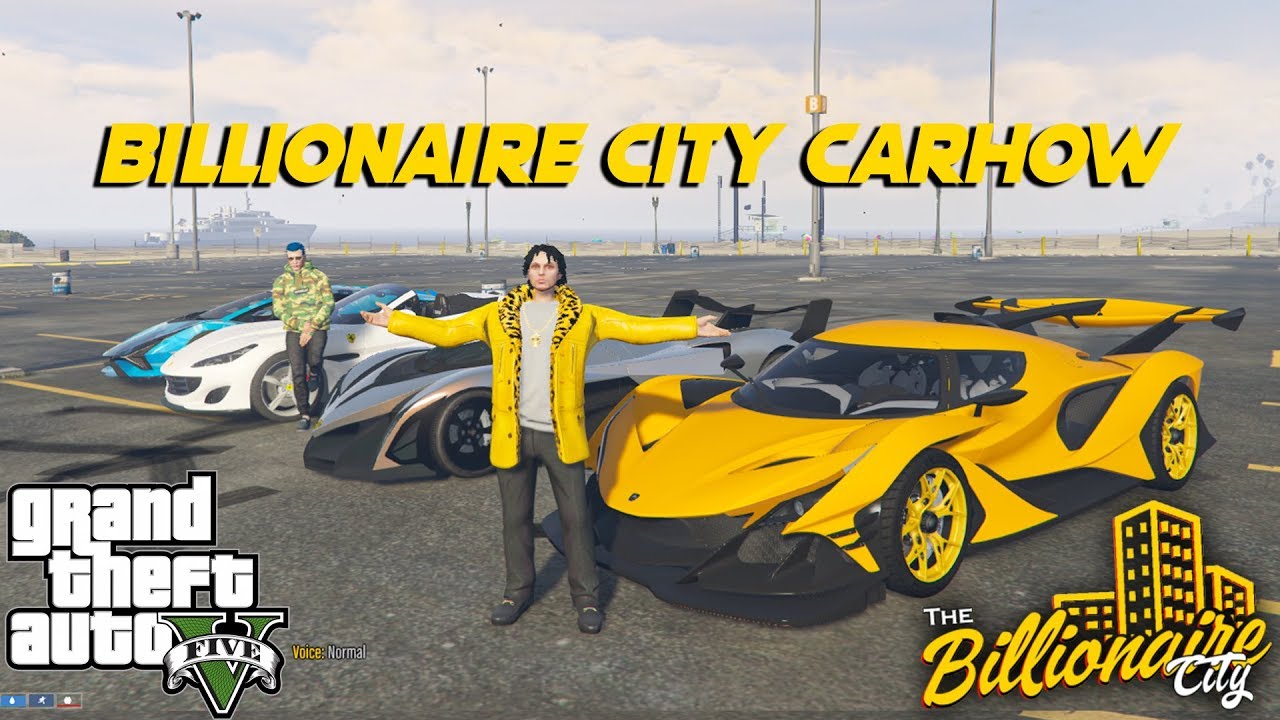 SUPERCARS CARSHOW sa GTA 5!! (CASH PRIZE) | Billionaire City RP