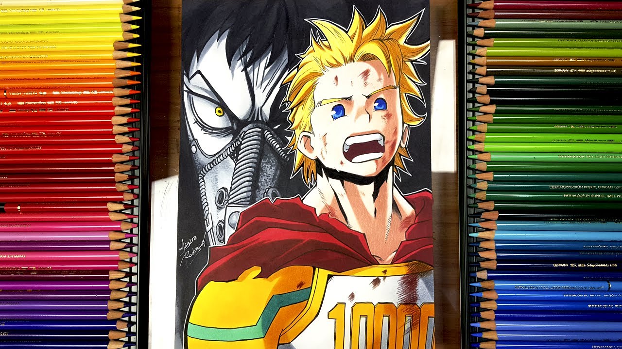 Drawing LEMILLION vs OVERHAUL [Boku no Hero Academia]