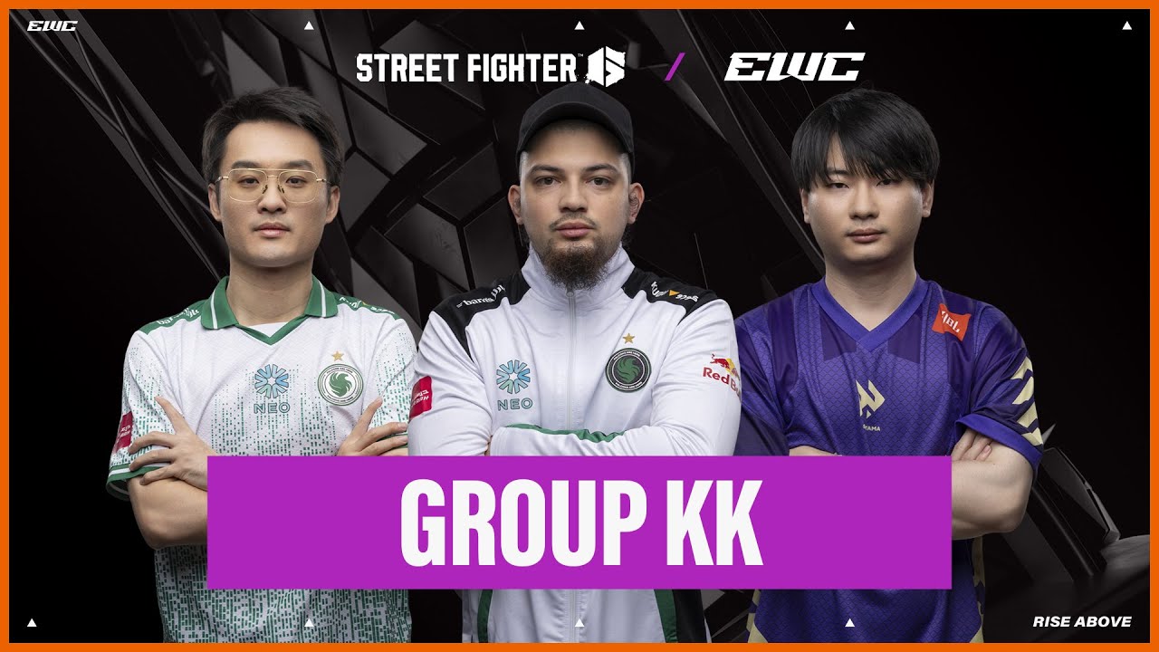 Street Fighter 6 at EWC 25 | Day 2 - Group Stage - Group KK